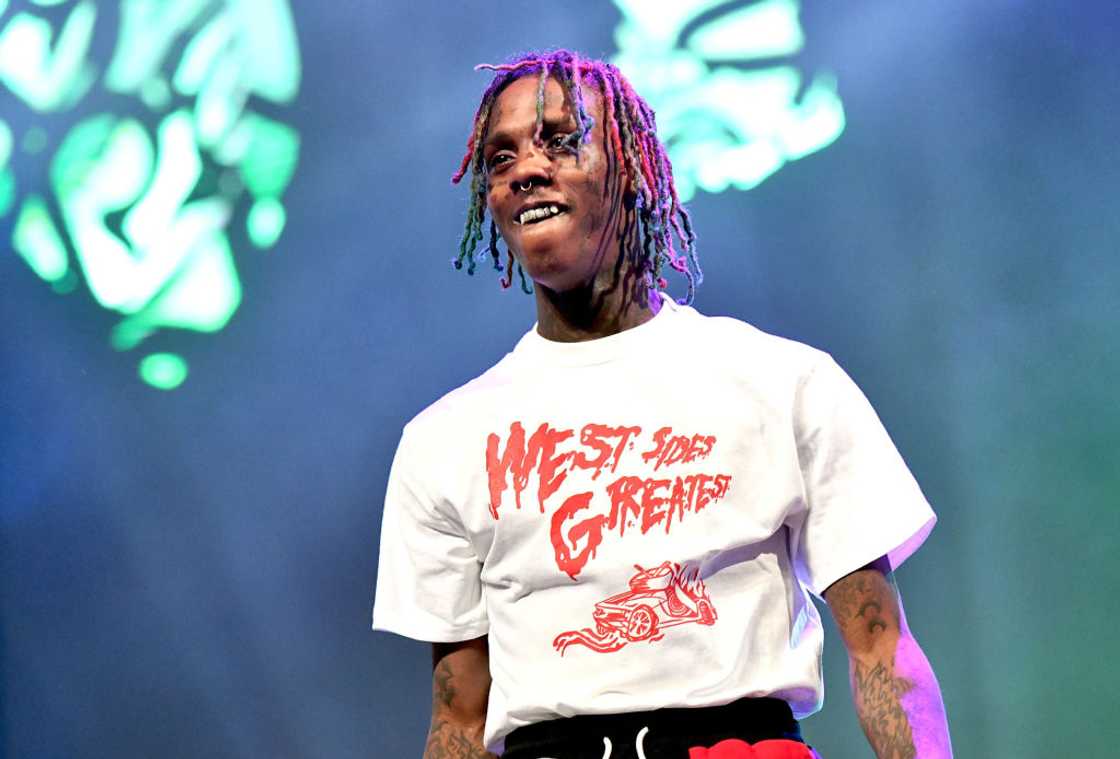Rapper Famous Dex performs onstage at the Rolling Loud Festival at NOS Events Centre Rapper Famous Dex performs onstage at the Rolling Loud Festival at NOS Events Centre