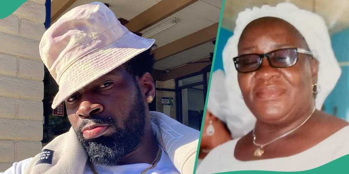 Teebillz mourns late mother. Teebillz mourns late mother.