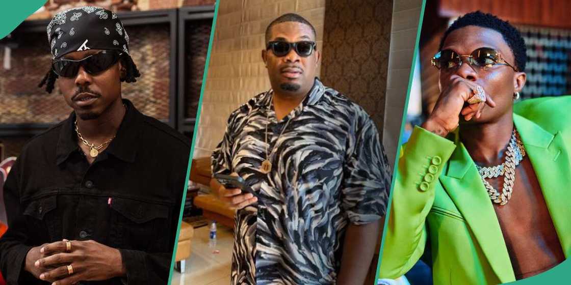 Fans dig up Ladipoe's tweet, which stirred Wizkid's reaction. Fans dig up Ladipoe's tweet, which stirred Wizkid's reaction.