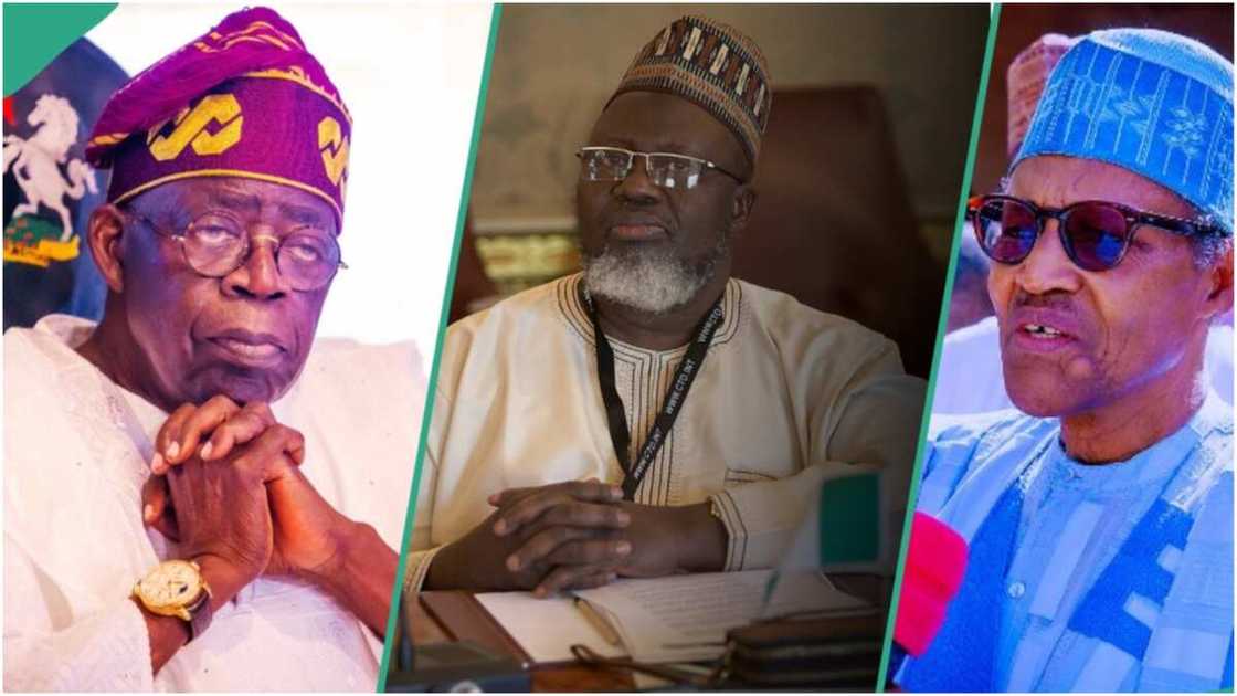 Bola Tinubu/Muhammadu Buhari/Adebayo Shittu/Presidency Bola Tinubu/Muhammadu Buhari/Adebayo Shittu/Presidency