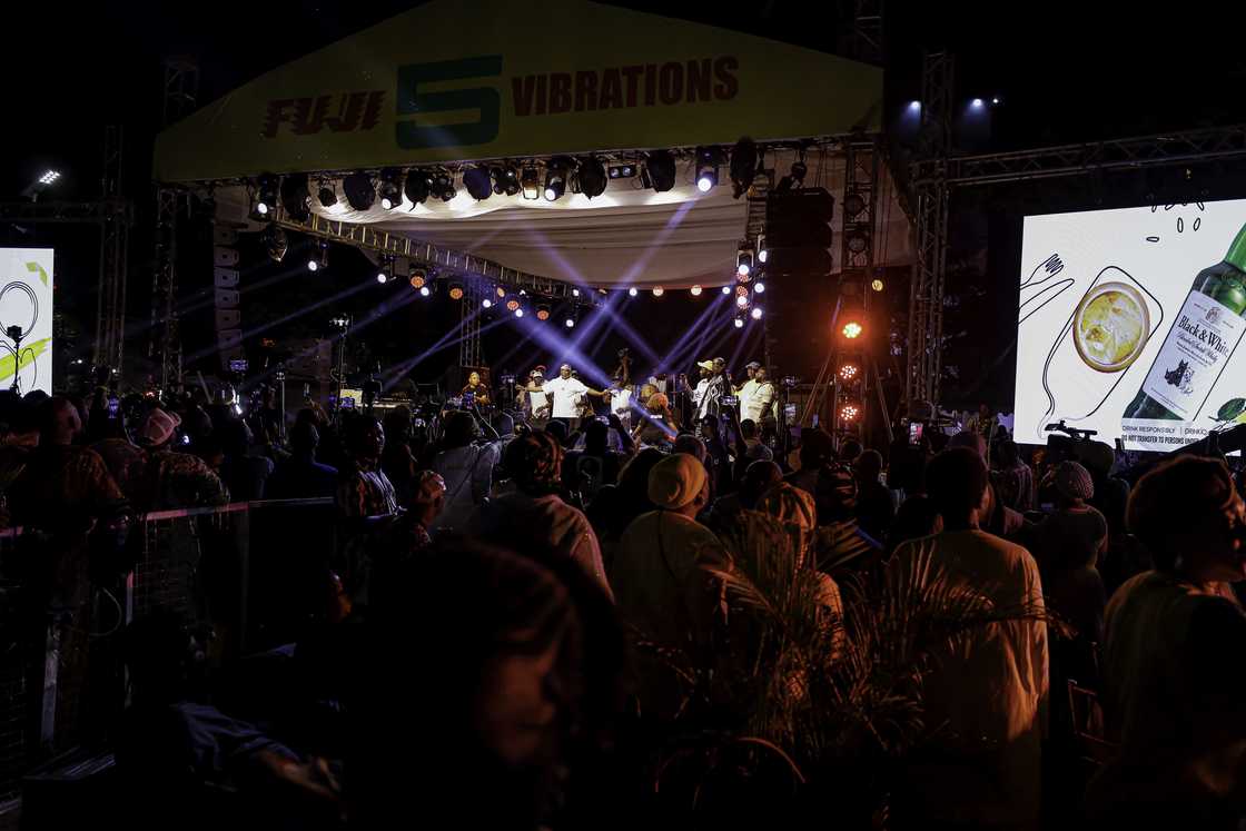 Crowd enjoying Fuji Vibrations 2025 at Muri Okunola Park in Lagos during Fuji: A Opera performance. Crowd enjoying Fuji Vibrations 2025 at Muri Okunola Park in Lagos during Fuji: A Opera performance.