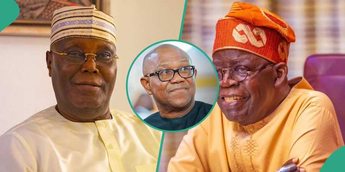 Bola Tinubu, Peter Obi, Atiku Abubakar Bola Tinubu, Peter Obi, Atiku Abubakar