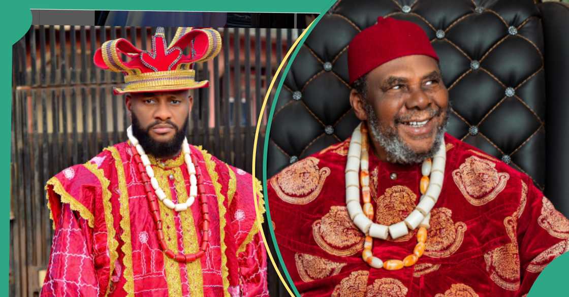 Yul Edochie celebrates Pete Edochie online Yul Edochie celebrates Pete Edochie online
