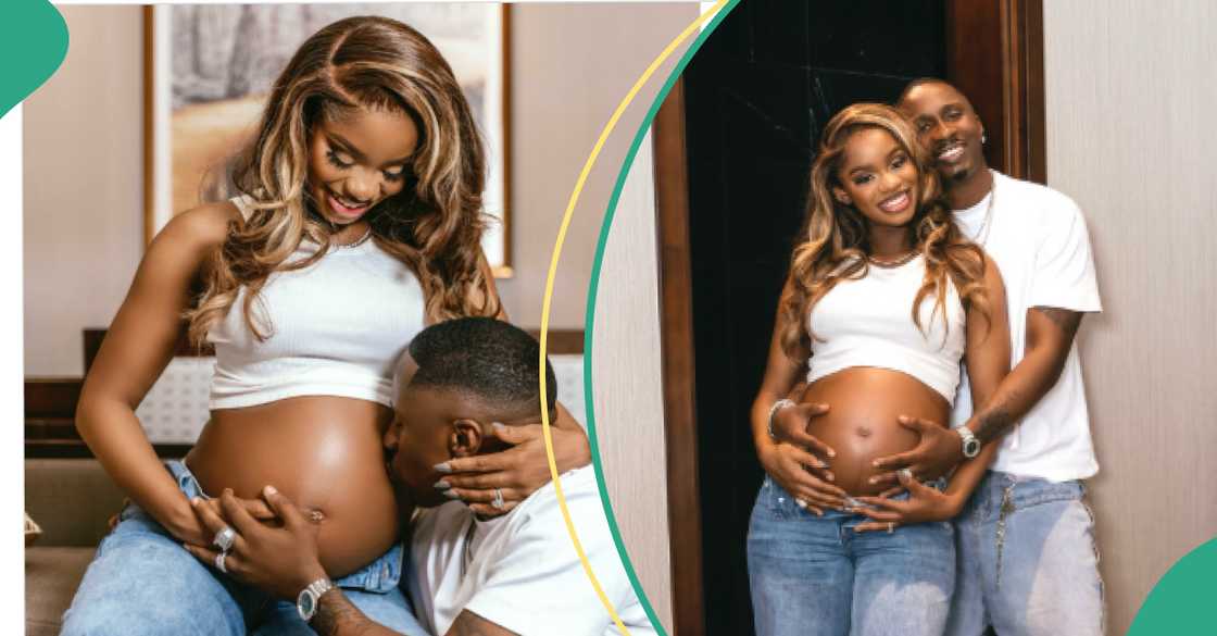 Priscilla Ojo, Juma Jux Expecting 1st Child, Share Scan of Baby Bump Fans React: “Glory to God”