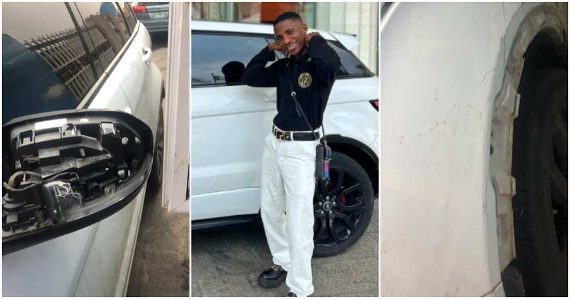 Alesh Sanni recovers stolen car