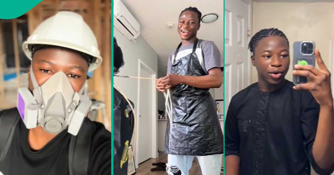 Young Nigerian student in Canada works as cleaner, builder, and hairstylist Young Nigerian student in Canada works as cleaner, builder, and hairstylist