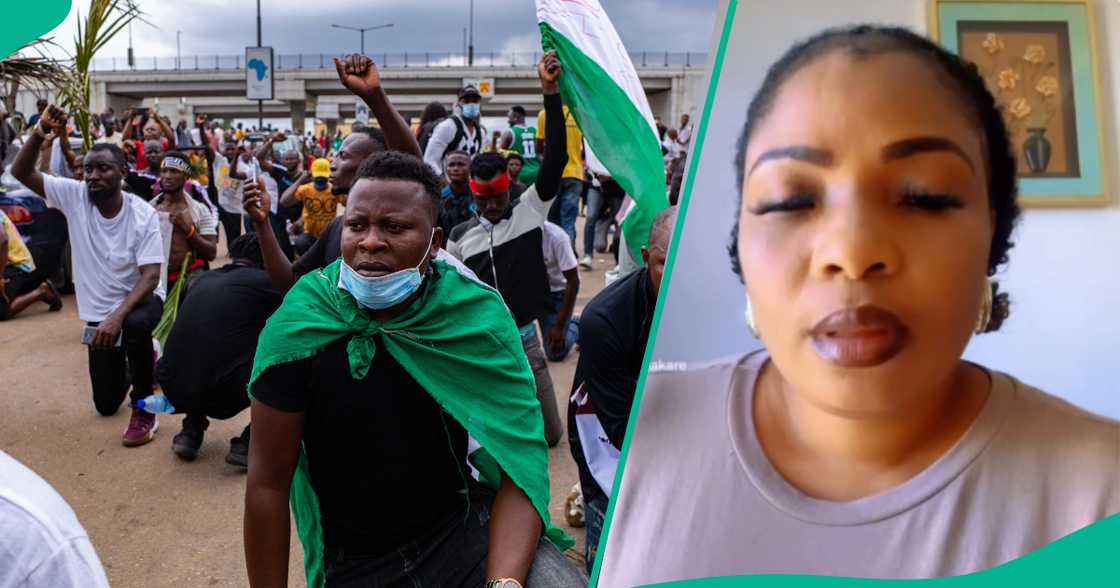 Laide Bakare talks about the hunger protests Laide Bakare talks about the hunger protests