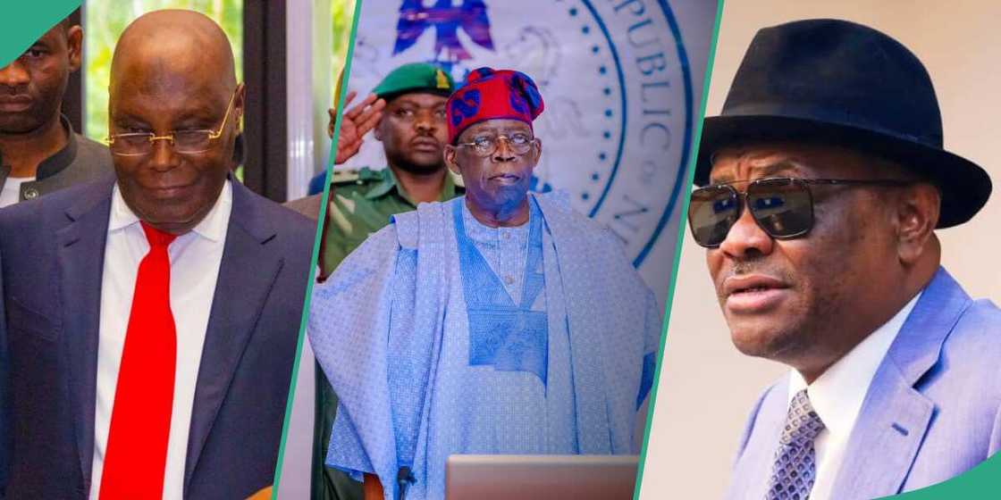 Atiku, Wike and Tinubu were some of the biggest political figures in the Nigerian politics in 2023 Atiku, Wike and Tinubu were some of the biggest political figures in the Nigerian politics in 2023