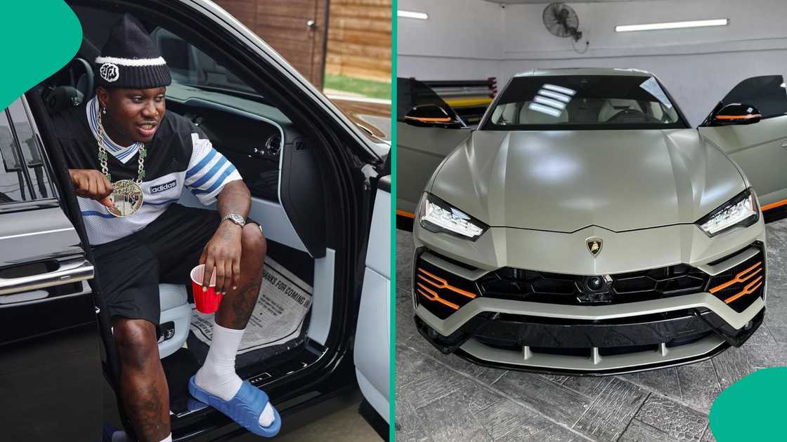 Zlatan Ibile buys Lamborghini.