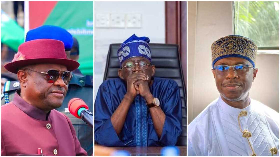 Wike, Tinubu da Dakuku Wike, Tinubu da Dakuku