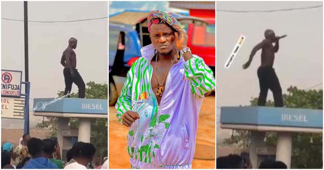 Photos of Portable on filling station roof Photos of Portable on filling station roof