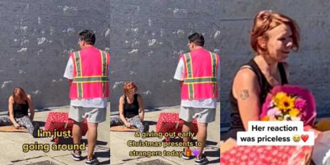 Kind Man Gifts Early Christmas Gifts, Huge Sum of Money to Homeless Artist, Video Melts Hearts Online Kind Man Gifts Early Christmas Gifts, Huge Sum of Money to Homeless Artist, Video Melts Hearts Online