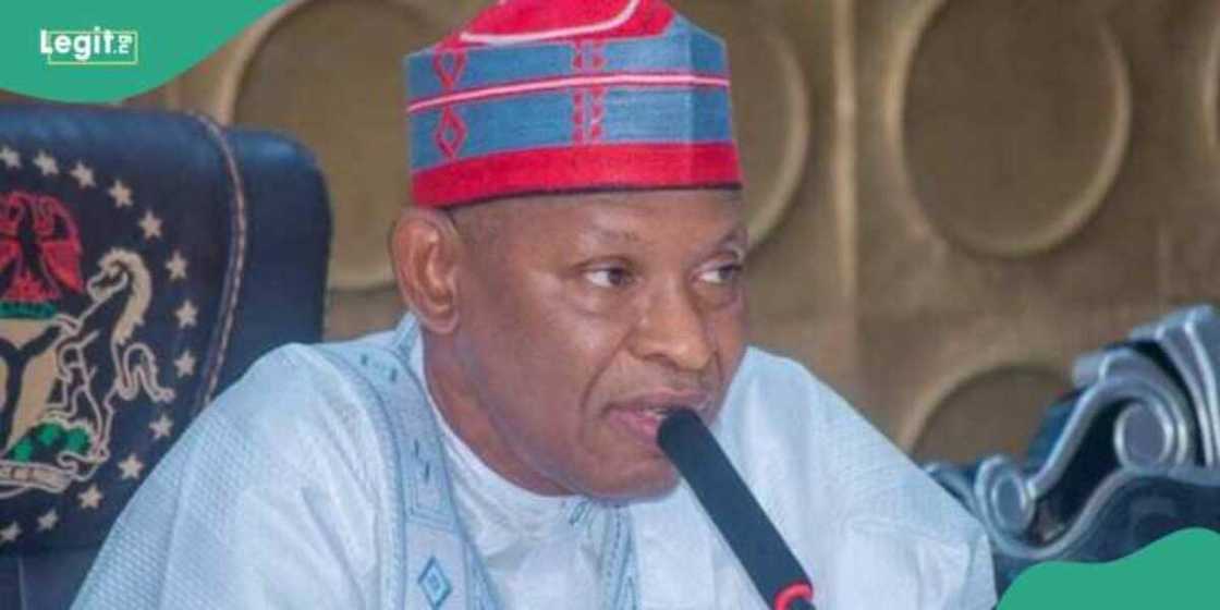 Gwamna Abba Kabir Yusuf. Gwamna Abba Kabir Yusuf.