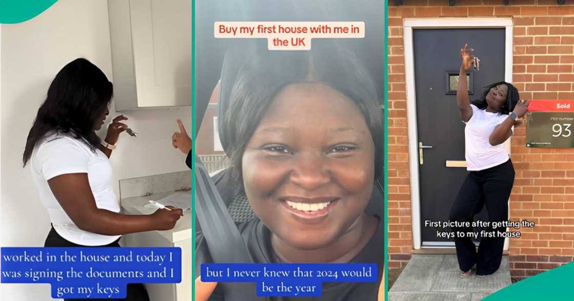 Nigerian lady in UK shares how she bought house