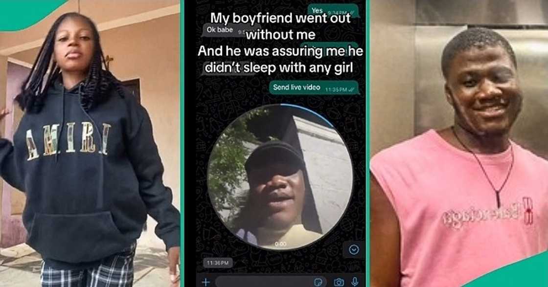 Lady praises boyfriend, says he has been faithful to her Lady praises boyfriend, says he has been faithful to her