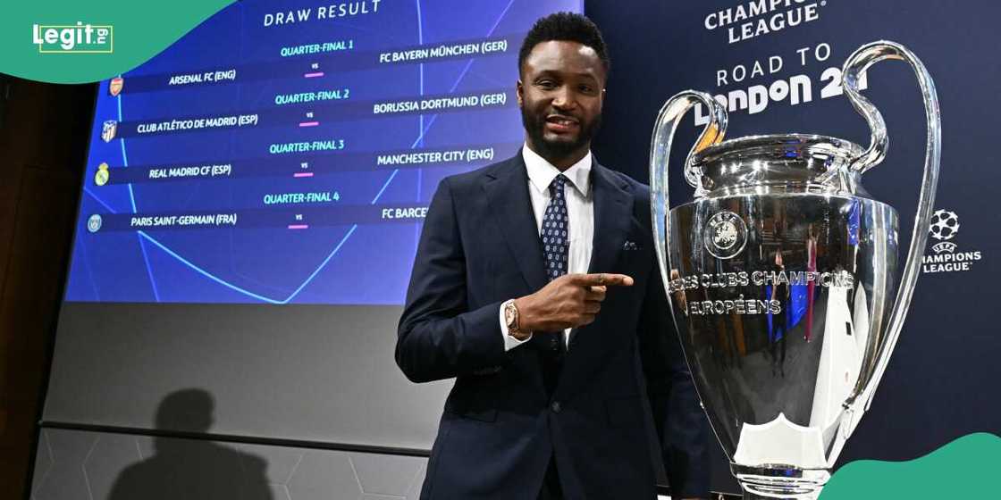 Mikel Obi predicts club to get to UEFA champions league final Mikel Obi predicts club to get to UEFA champions league final