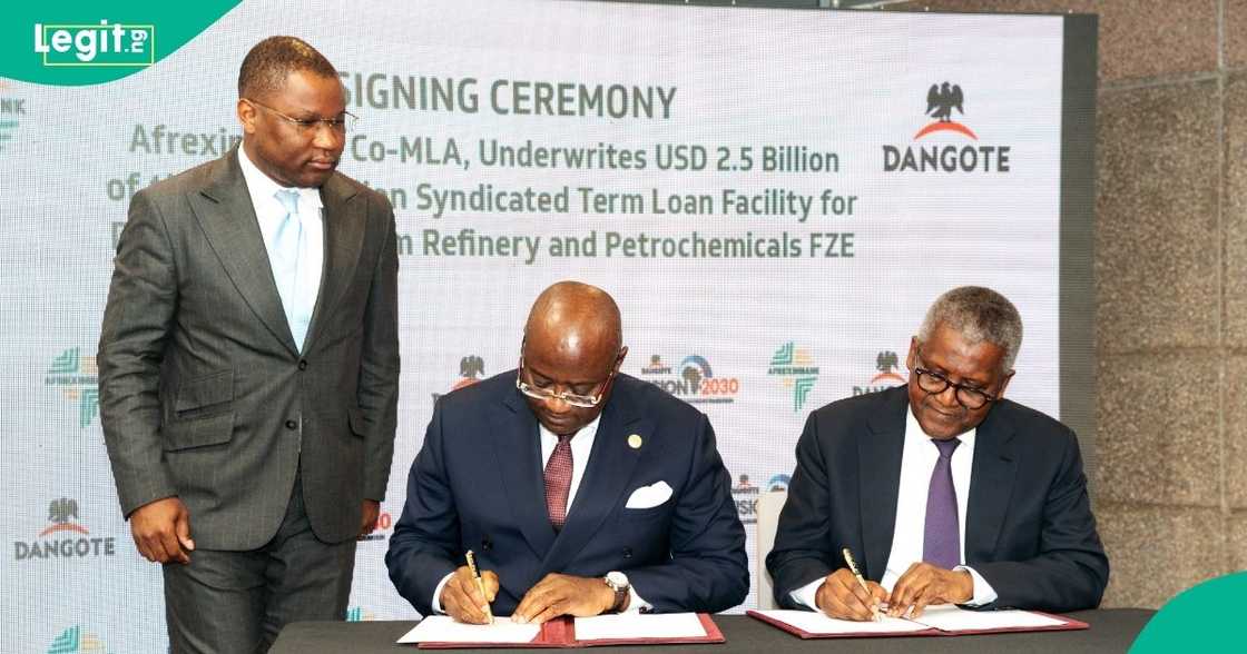 Afreximbank’s US$2.5 billion participation is the largest share in the syndicate Afreximbank’s US$2.5 billion participation is the largest share in the syndicate
