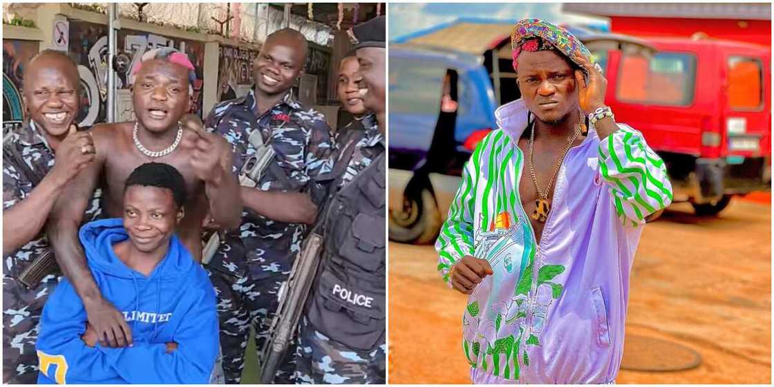 Police visits Portable's bar in Ogun, Singer Portable Police visits Portable's bar in Ogun, Singer Portable