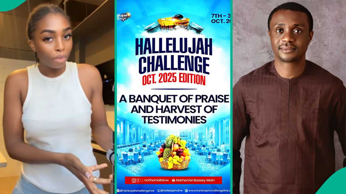 A lady mentions changes she noticed in Nathaniel Bassey's Hallelujah Challenge A lady mentions changes she noticed in Nathaniel Bassey's Hallelujah Challenge