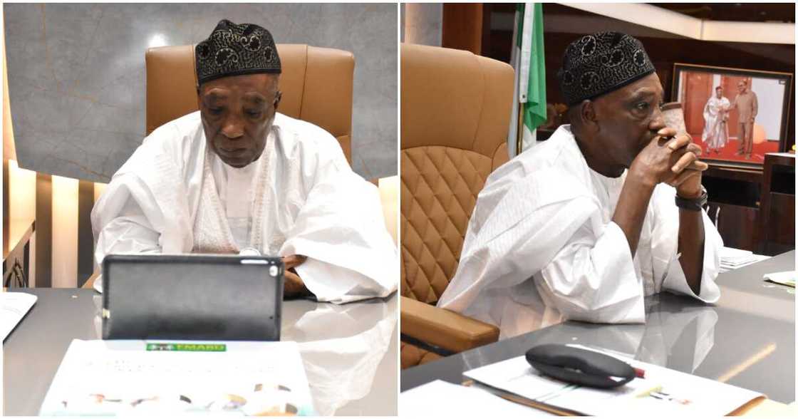 Minister of Agriculture & Rural Development, Alh. Muhammad Sabo Nanono Minister of Agriculture & Rural Development, Alh. Muhammad Sabo Nanono
