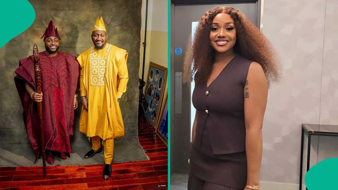Chioma Adeleke shows support to Tunji. Chioma Adeleke shows support to Tunji.