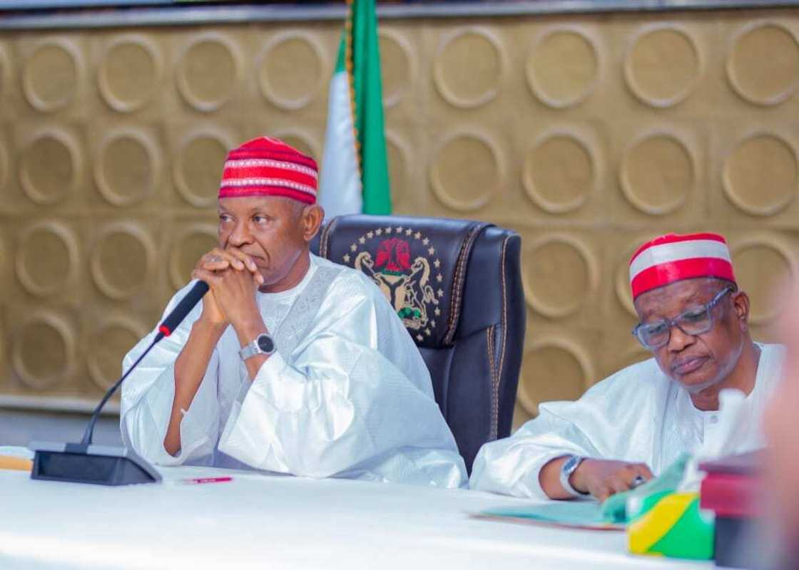 Kano. Ganduje. Kano. Ganduje.