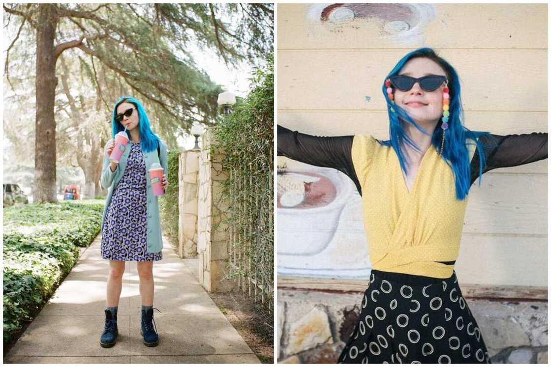 Female characters with blue hair Female characters with blue hair