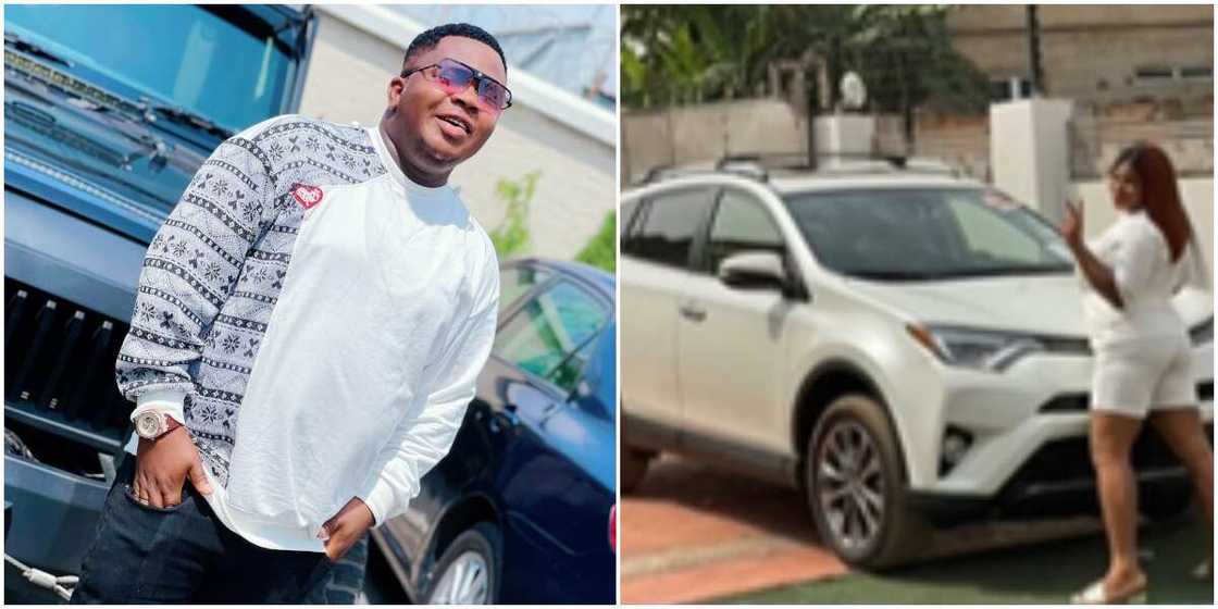 Comedian Laughpillscomedy splashes millions on brand new SUV for wife Comedian Laughpillscomedy splashes millions on brand new SUV for wife