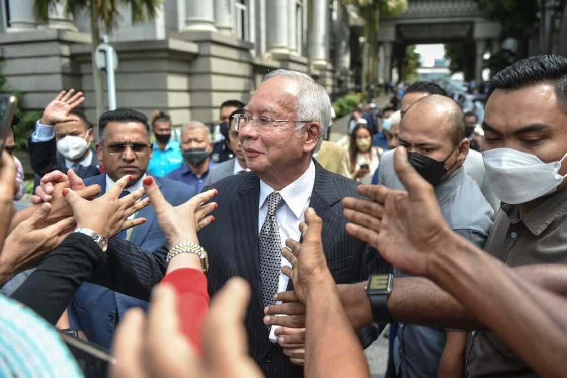 Najib Razak is the son of one of Malaysia's founding fathers Najib Razak is the son of one of Malaysia's founding fathers