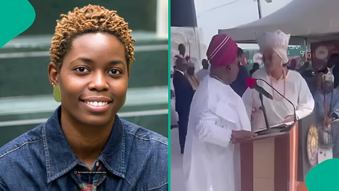 Nigerian lady defends First Lady, says her words showed respect to Gov Adeleke Nigerian lady defends First Lady, says her words showed respect to Gov Adeleke