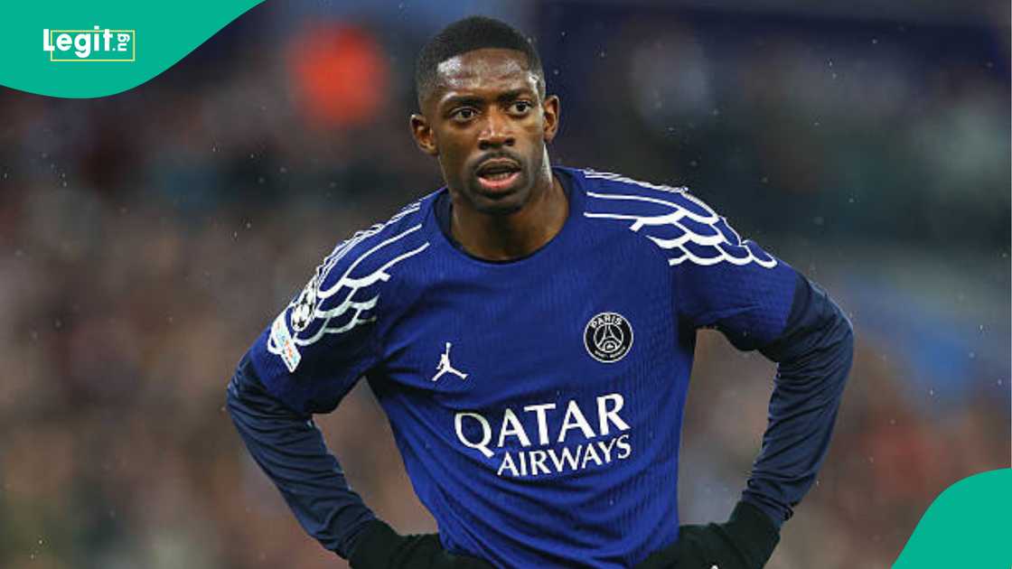 Ousmane Dembele, PSG, UCL, Aston Villa Ousmane Dembele, PSG, UCL, Aston Villa