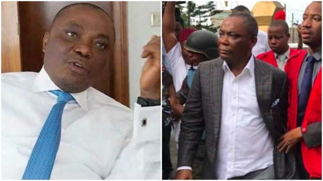 Senator Peter Nwaoboshi/Convicted and sentenced/7 years imprisonment/money laundering Senator Peter Nwaoboshi/Convicted and sentenced/7 years imprisonment/money laundering