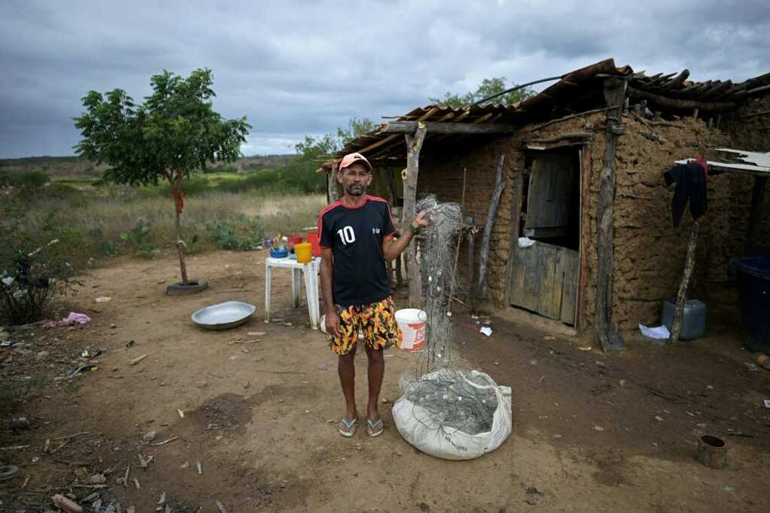 Fisherman Jose Duarte, who lives in the rural Sertao town of Ibimirim, says he sometimes struggles to feed his family Fisherman Jose Duarte, who lives in the rural Sertao town of Ibimirim, says he sometimes struggles to feed his family