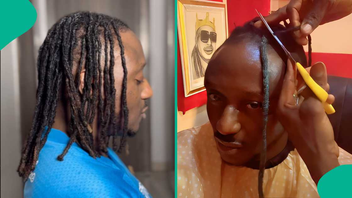 Terry G cuts his old-time dreads