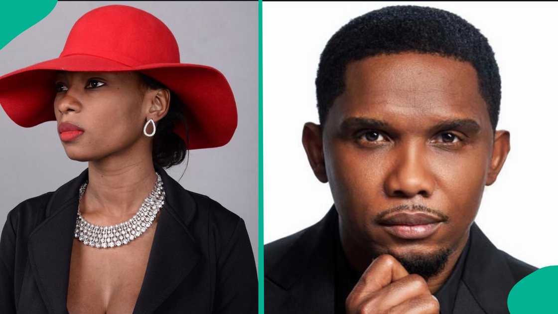 Jaruma names Samuel Eto'o as one of her ex Jaruma names Samuel Eto'o as one of her ex