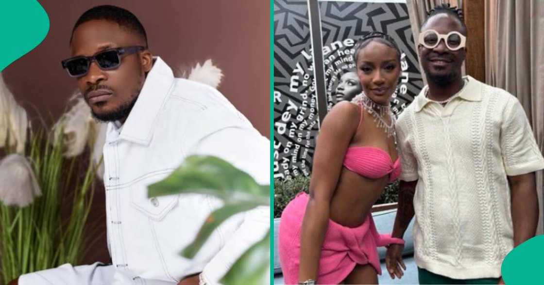 Jaywon drags Ayra Starr over their viral photo. Jaywon drags Ayra Starr over their viral photo.