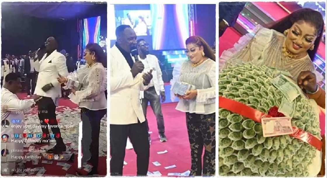 Pastor Fufeyin celebrates his wife. Pastor Fufeyin celebrates his wife.