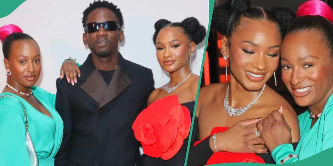 DJ Cuppy attends event with sister and Mr Eazi DJ Cuppy attends event with sister and Mr Eazi