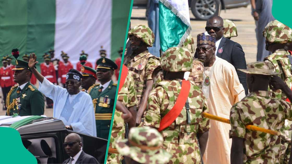 Nigerians flood social media with reactions as President Tinubu dismisses his service chiefs and appoints new ones amid rumours of a coup attempt. Nigerians flood social media with reactions as President Tinubu dismisses his service chiefs and appoints new ones amid rumours of a coup attempt.