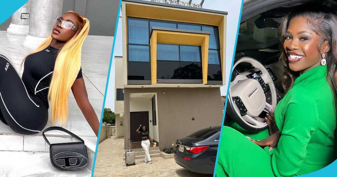 Dulcie Boateng's mansion. Dulcie Boateng's mansion.