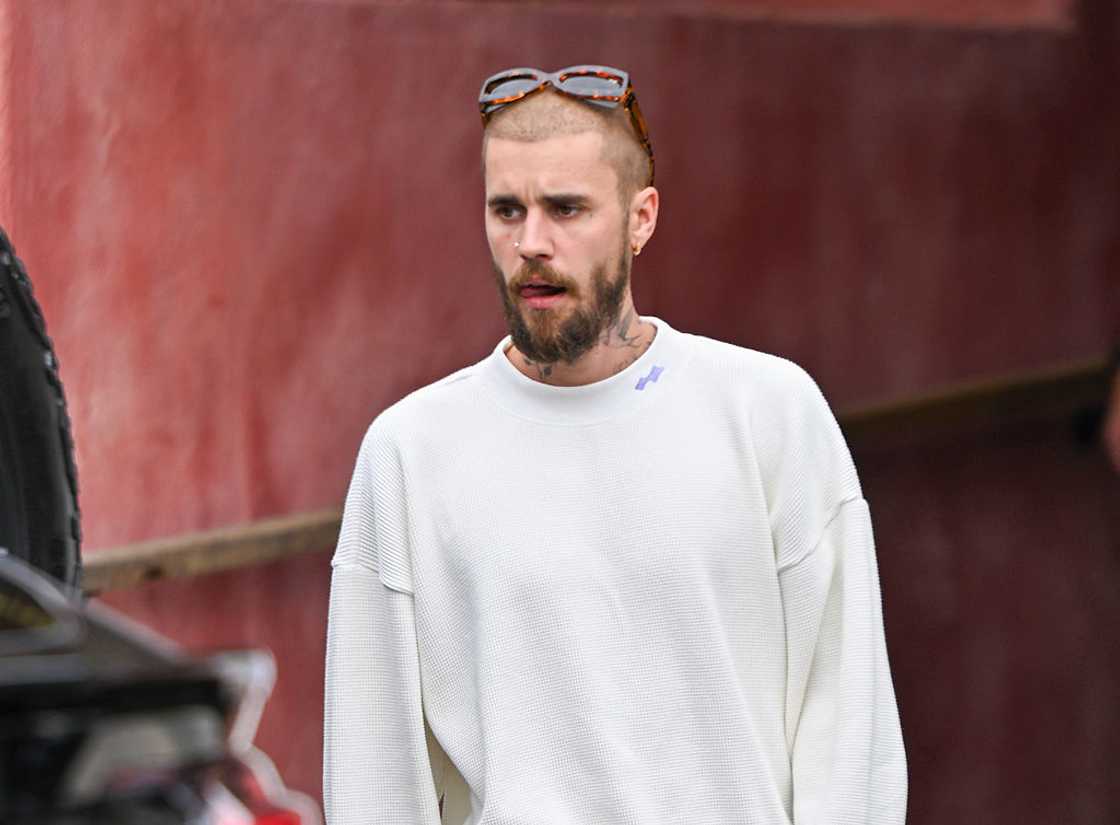 Justin Bieber appears at an event Justin Bieber appears at an event