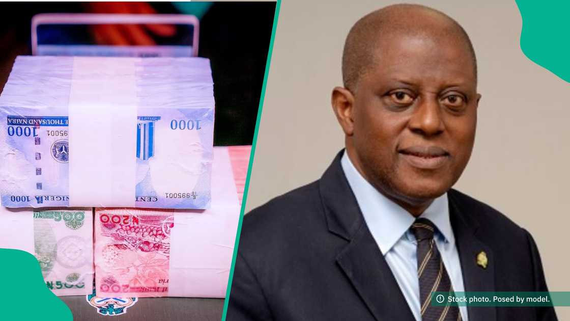 Naira rises against pound sterling amid CBN's intervention.