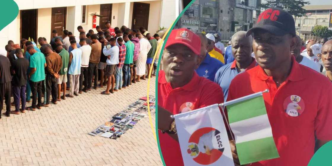 EFCC ta cafke ɗalibai 48 na jami'ar Kwara EFCC ta cafke ɗalibai 48 na jami'ar Kwara