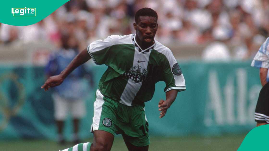 Jay Jay Okocha, Super Eagles, Atlanta 1996, United States, Dream Team, Olympics Jay Jay Okocha, Super Eagles, Atlanta 1996, United States, Dream Team, Olympics