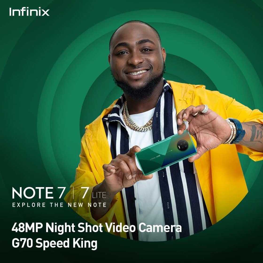 Infinix unveils Note 7 in first online smartphone launch with celebrities