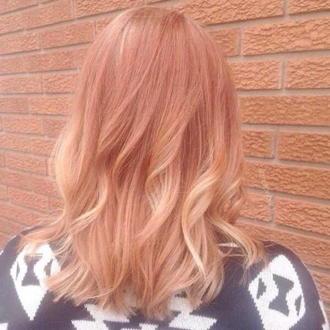 Strawberry blond Strawberry blond