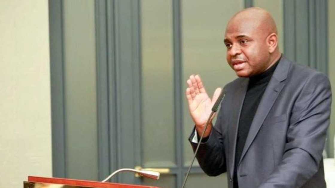 2023: Na manta ban sanar da Buhari zan yi takarar shugaban kasa ba - Moghalu 2023: Na manta ban sanar da Buhari zan yi takarar shugaban kasa ba - Moghalu