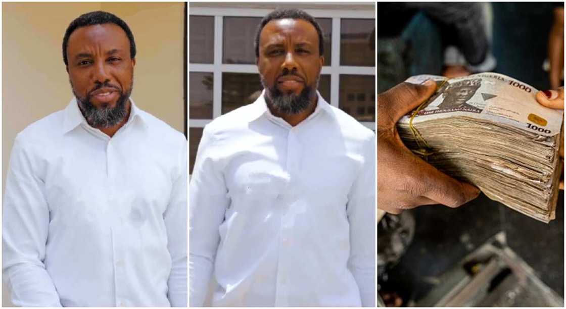 Photos of Zeal, a Nigerian man who pays hospital bills for people. Photos of Zeal, a Nigerian man who pays hospital bills for people.