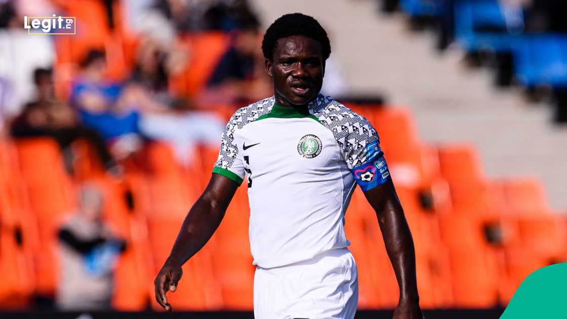 Daniel Bameyi, Flying Eagles, Nigeria. Daniel Bameyi, Flying Eagles, Nigeria.