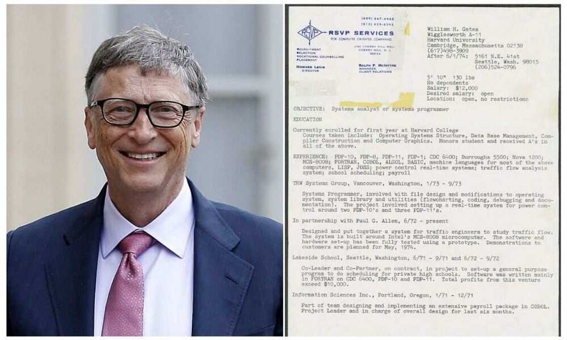 Bill. Gate, Resume, Microsoft, LinkedIn Bill. Gate, Resume, Microsoft, LinkedIn